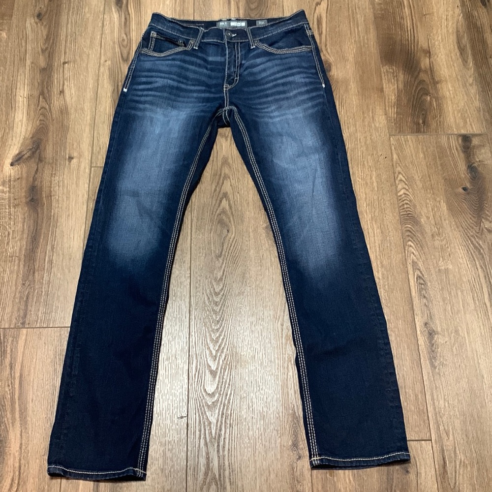 LIKE NEW! Men’s BKE JAKE straight jeans 33L